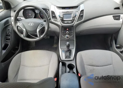 2016 Hyundai Elantra Se z USA, uszkodzony, nr VIN 5NPDH4AE9GH654729